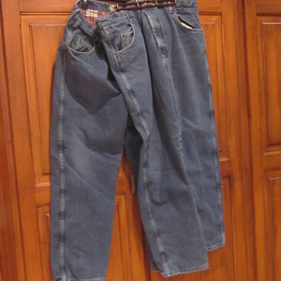 Cabela's Flannel Lined Men Jeans  42x32 - Picture 1 of 9